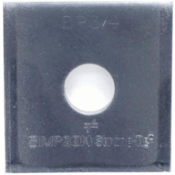 Simpson Strong Tie BP 3-4-WEST 0.75 in. Bearing Plate; Pack Of 80